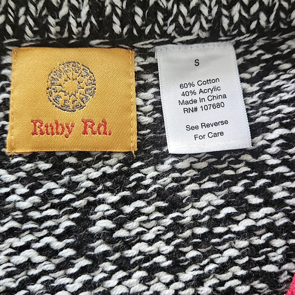Ruby Rd Marled Knit Jacket - Picture 8 of 8